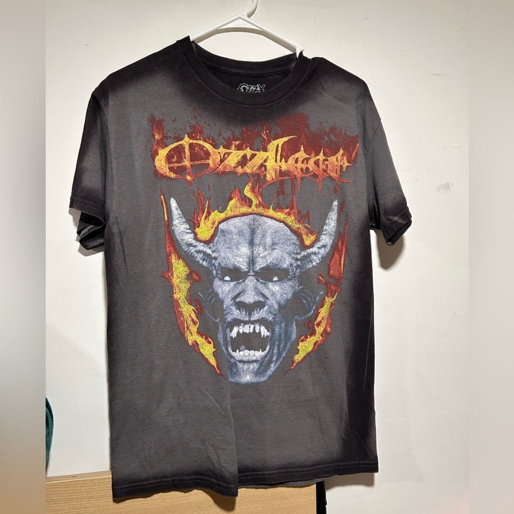 Ozzfest Ozzy Osbourne Gray Tee Sz M
